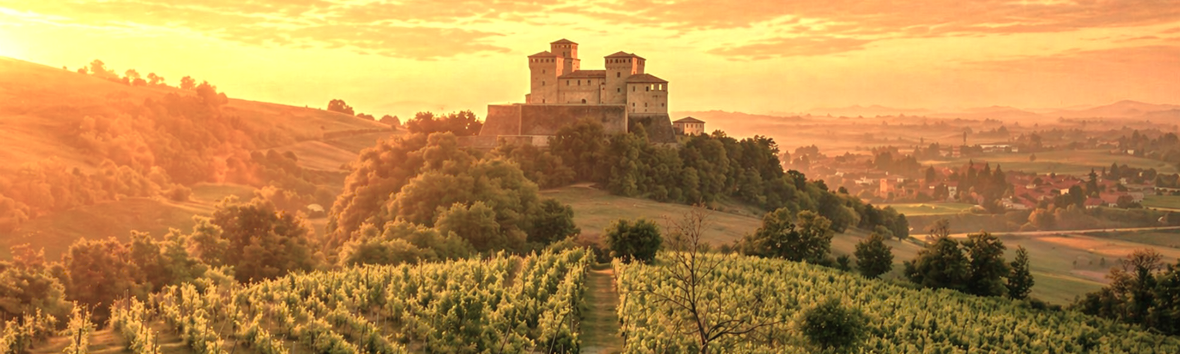 NOVITA' 2026 - Torrechiara SUNSET Walk - arte, vigne & Castle vibes